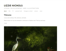 Tablet Screenshot of lizzie-nichols.com